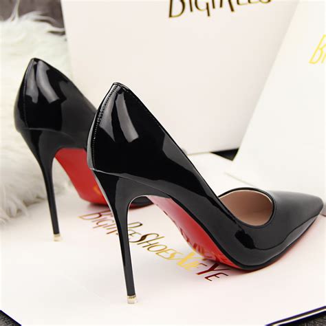 louis vuitton black heels red bottom|red bottom heels price.